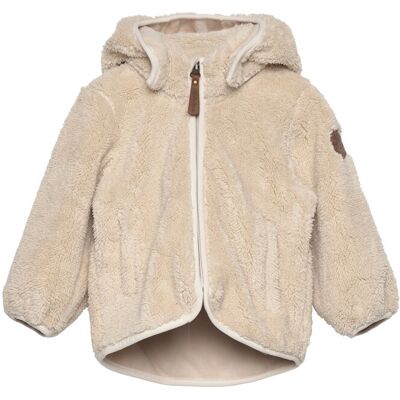 mikk-line Wp Teddy Jacket W Ears 80 Beige 80 mikk-line Wp Teddy Jacket W Ears 80 Beige 80