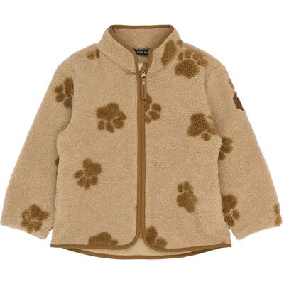 mikk-line Teddy Jacket 3D 80 Beige 80 mikk-line Teddy Jacket 3D 80 Beige 80