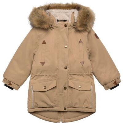 mikk-line Twill Nylon Girl Parca 104 Beige 104 mikk-line Twill Nylon Girl Parca 104 Beige 104