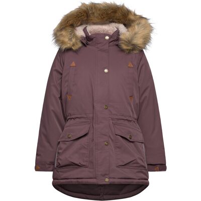 mikk-line Twill Nylon Girl Parca 92 Purple 92 mikk-line Twill Nylon Girl Parca 92 Purple 92