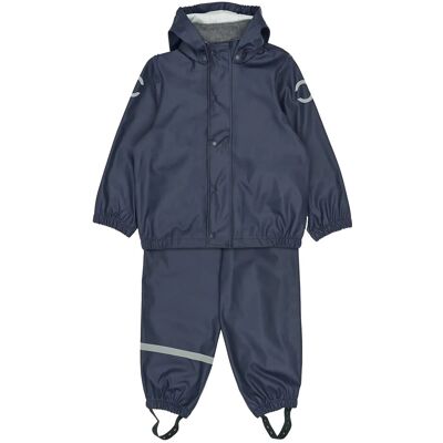 mikk-line Pu Rain No Susp., Grs 128 Navy 128 mikk-line Pu Rain No Susp., Grs 128 Navy 128
