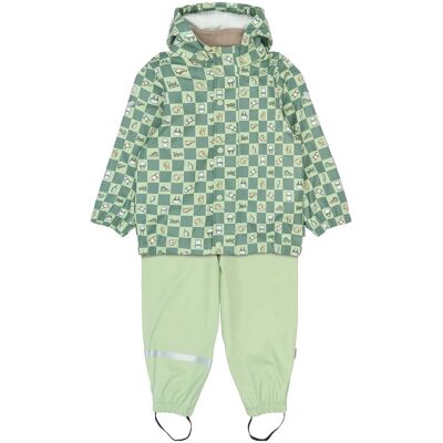 mikk-line Pu Rain Set Magic W. Susp 104 74 Green 74 mikk-line Pu Rain Set Magic W. Susp 104 74 Green 74