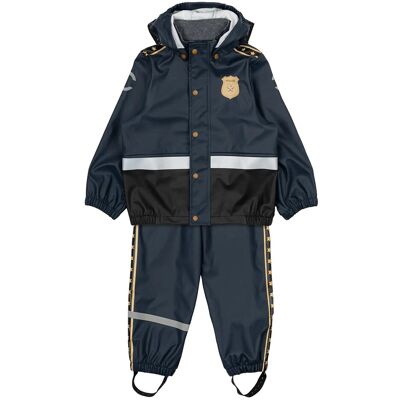 mikk-line Rain Set Police W/Susp 104 80 Navy 80 mikk-line Rain Set Police W/Susp 104 80 Navy 80