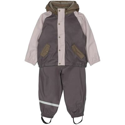 mikk-line Pu Rain Set + Fleece/Susp. 104 86 86 mikk-line Pu Rain Set + Fleece/Susp. 104 86 86
