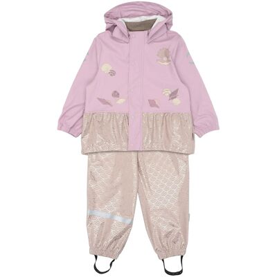 mikk-line Rain Set Mermaid W. Susp 104 92 Pink 92 mikk-line Rain Set Mermaid W. Susp 104 92 Pink 92