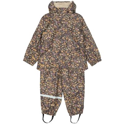 mikk-line Pu Aop Rain Set Teddy W. Susp104 86 Brown 86 mikk-line Pu Aop Rain Set Teddy W. Susp104 86 Brown 86