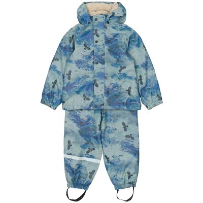 mikk-line Pu Aop Rain Set Teddy W. Susp104 98 Navy 98 mikk-line Pu Aop Rain Set Teddy W. Susp104 98 Navy 98