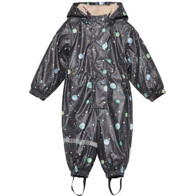 mikk-line Pu Aop Rain Suit Teddy Rec 74 Navy 74 mikk-line Pu Aop Rain Suit Teddy Rec 74 Navy 74