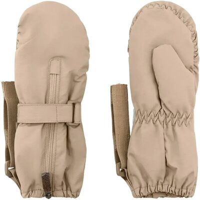 MINI A TURE Matcesar Fleece Lined Mittens 6-12M Beige 6-12M MINI A TURE Matcesar Fleece Lined Mittens 6-12M Beige 6-12M