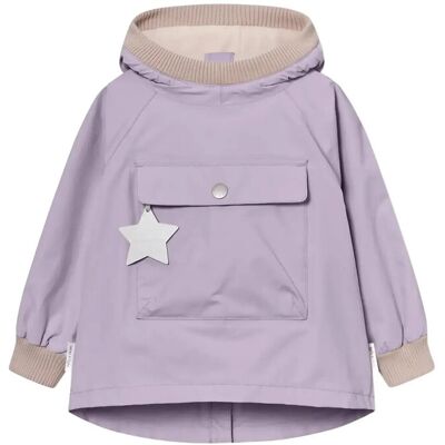 MINI A TURE Matbabyvito Fleece Lined Spring Anorac. Grs 9M/74 Purple 9M/74 MINI A TURE Matbabyvito Fleece Lined Spring Anorac. Grs 9M/74 Purple 9M/74