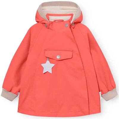 MINI A TURE Matwai Fleece Lined Jacket. Grs 18M/86 Coral 18M/86 MINI A TURE Matwai Fleece Lined Jacket. Grs 18M/86 Coral 18M/86