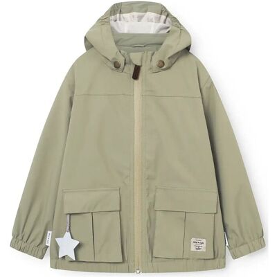 MINI A TURE Materly Lightweight Tech Jacket. Grs 13Y/158 Khaki 13Y/158 MINI A TURE Materly Lightweight Tech Jacket. Grs 13Y/158 Khaki 13Y/158
