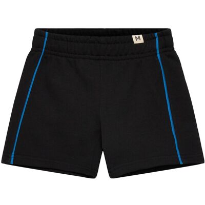 Mini Rodini Plain Piping Sweatshorts 128/134 Black 128/134 Mini Rodini Plain Piping Sweatshorts 128/134 Black 128/134