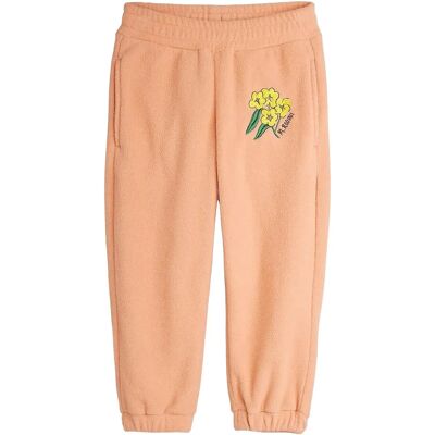 Mini Rodini Alpine Flowers Emb Double Brushed Double Napped Fleece Trousers 80/86 Coral 80/86 Mini Rodini Alpine Flowers Emb Double Brushed Double Napped Fleece Trousers 80/86 Coral 80/86