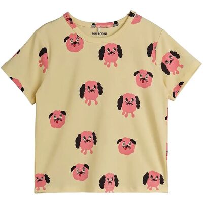 Mini Rodini Doggies Aop Ss Tee 92/98 Pink 92/98 Mini Rodini Doggies Aop Ss Tee 92/98 Pink 92/98
