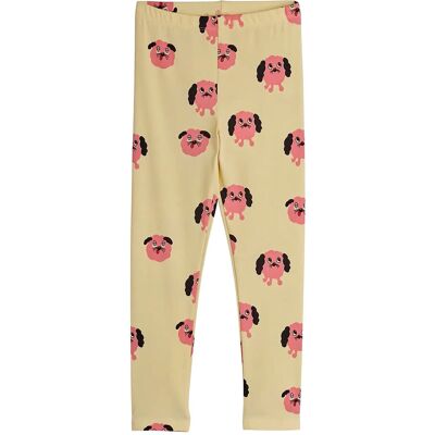 Mini Rodini Doggies Aop Leggings 56/62 Beige 56/62 Mini Rodini Doggies Aop Leggings 56/62 Beige 56/62
