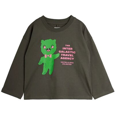 Mini Rodini Alien Travel Agency Sp Ls Tee 128/134 Grey 128/134 Mini Rodini Alien Travel Agency Sp Ls Tee 128/134 Grey 128/134