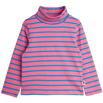 Mini Rodini Stripe Yd Turteneck 140/146 Pink 140/146 Mini Rodini Stripe Yd Turteneck 140/146 Pink 140/146