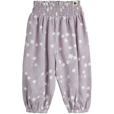 Mini Rodini Starfall Aop Woven Baby Trousers 56/62 Purple 56/62 Mini Rodini Starfall Aop Woven Baby Trousers 56/62 Purple 56/62