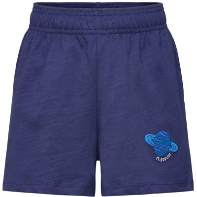 Mini Rodini Planet Emb Shorts 116/122 Blue 116/122 Mini Rodini Planet Emb Shorts 116/122 Blue 116/122