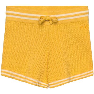 Mini Rodini Cable Knit Shorts 140/146 Yellow 140/146 Mini Rodini Cable Knit Shorts 140/146 Yellow 140/146