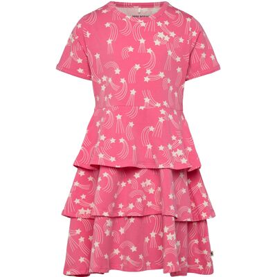 Mini Rodini Starfall Aop Ss Dress 80/86 Pink 80/86 Mini Rodini Starfall Aop Ss Dress 80/86 Pink 80/86