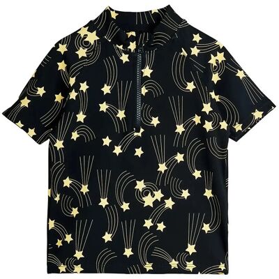 Mini Rodini Starfall Aop Ss Uv Top 116/122 Black 116/122 Mini Rodini Starfall Aop Ss Uv Top 116/122 Black 116/122
