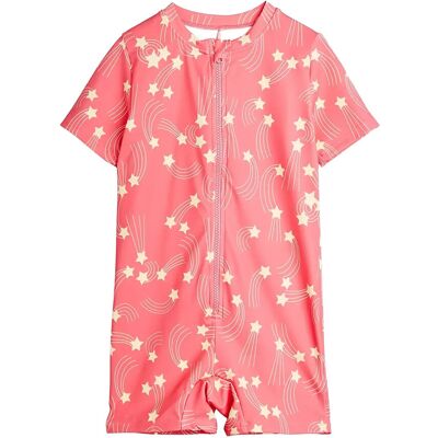 Mini Rodini Starfall Aop Ss Uv Suit 116/122 Pink 116/122 Mini Rodini Starfall Aop Ss Uv Suit 116/122 Pink 116/122