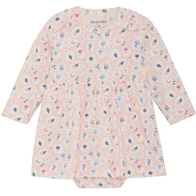 Minymo Dress Ls Aop 74 Patterned 74 Minymo Dress Ls Aop 74 Patterned 74