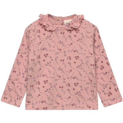 Minymo T-Shirt Ls Aop 68 Pink 68 Minymo T-Shirt Ls Aop 68 Pink 68