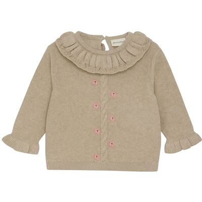 Minymo Pullover Knit 80 Beige 80 Minymo Pullover Knit 80 Beige 80