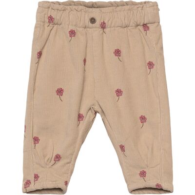 Minymo Pants Corduroy W. Lining 50 Beige 50 Minymo Pants Corduroy W. Lining 50 Beige 50