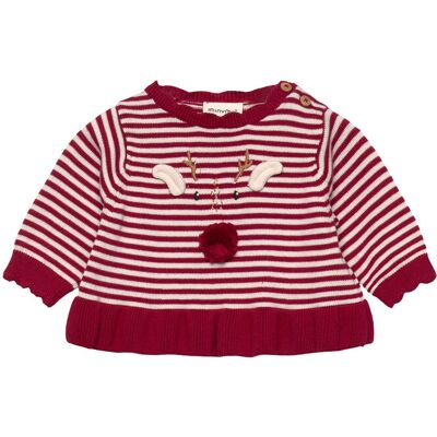 Minymo Pullover Knit 50 Burgundy 50 Minymo Pullover Knit 50 Burgundy 50