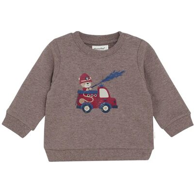 Minymo Sweatshirt Ls 62 Brown 62 Minymo Sweatshirt Ls 62 Brown 62
