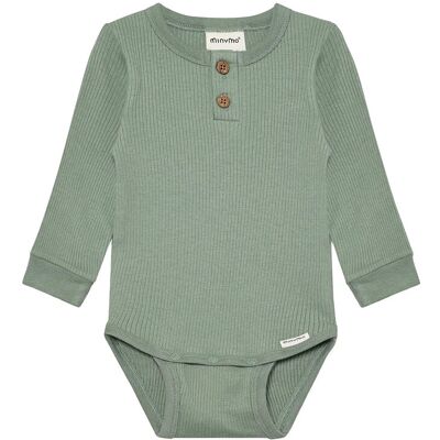 Minymo Body Ls Rib 86 Green 86 Minymo Body Ls Rib 86 Green 86