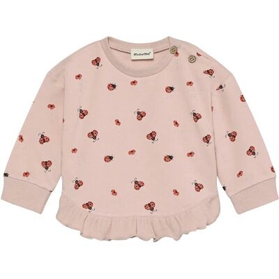 Minymo Sweatshirt Ls Aop 74 Pink 74 Minymo Sweatshirt Ls Aop 74 Pink 74