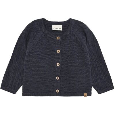 Minymo Cardigan Knit 86 Navy 86 Minymo Cardigan Knit 86 Navy 86