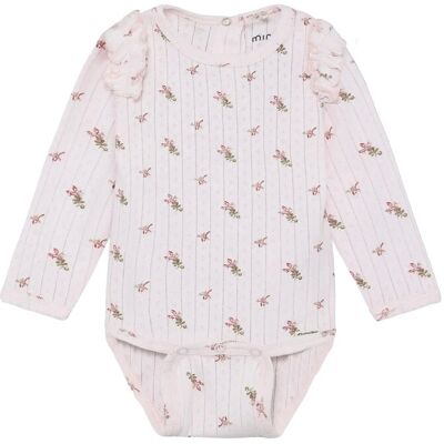 Minymo Body Ls Aop Pointell 86 Pink 86 Minymo Body Ls Aop Pointell 86 Pink 86