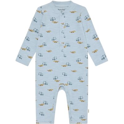 Minymo Suit Ls Aop 86 Blue 86 Minymo Suit Ls Aop 86 Blue 86