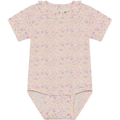 Minymo Body Ss Aop 86 Pink 86 Minymo Body Ss Aop 86 Pink 86