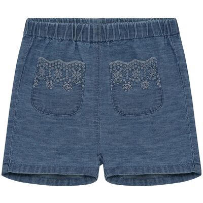 Minymo Shorts Chambray 86 Blue 86 Minymo Shorts Chambray 86 Blue 86