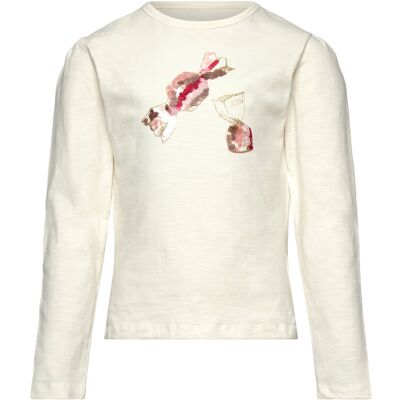 Minymo T-Shirt Ls 104 White 104 Minymo T-Shirt Ls 104 White 104