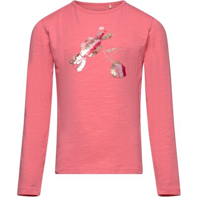 Minymo T-Shirt Ls 104 Pink 104 Minymo T-Shirt Ls 104 Pink 104