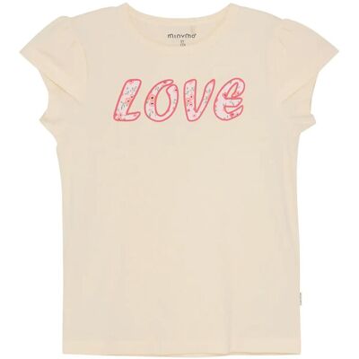 Minymo T-Shirt Ss 104 Cream 104 Minymo T-Shirt Ss 104 Cream 104