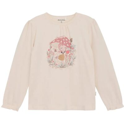 Minymo T-Shirt Ls 86 Cream 86 Minymo T-Shirt Ls 86 Cream 86
