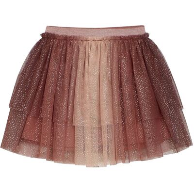 Minymo Skirt W. Glitter 86 Pink 86 Minymo Skirt W. Glitter 86 Pink 86