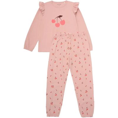 Minymo Pyjamas Ls Set Aop 98 Pink 98 Minymo Pyjamas Ls Set Aop 98 Pink 98