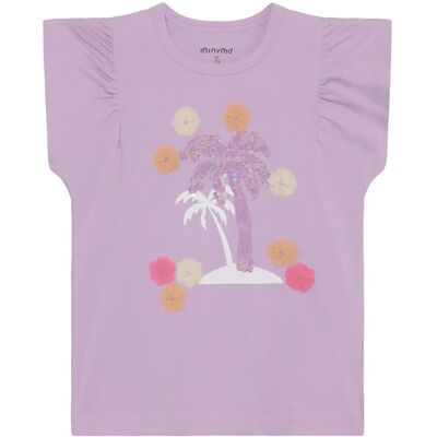 Minymo T-Shirt Ss 134 Purple 134 Minymo T-Shirt Ss 134 Purple 134