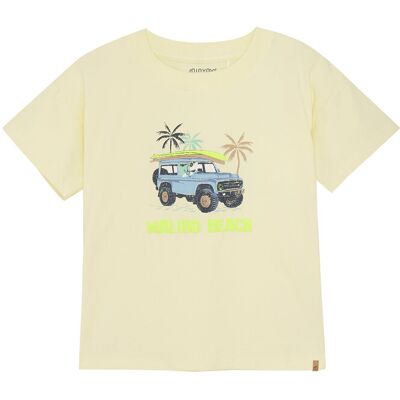 Minymo T-Shirt Ss 116 Cream 116 Minymo T-Shirt Ss 116 Cream 116