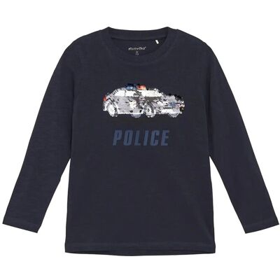 Minymo T-Shirt Ls 122 Navy 122 Minymo T-Shirt Ls 122 Navy 122